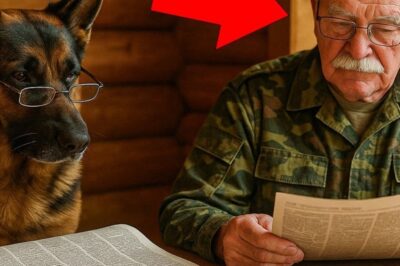Dieser Deutsche Schäferhund überlistet den Marineveteranen, der ihn gerettet hat 😲