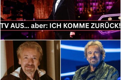 Der Terminator-Schwur: Nach Tränen-Abschied wegen Krebsdiagnose schockt Gottschalk Deutschland mit einem Versprechen – „Ich komme wieder!“
