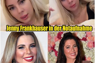 Todesangst am 3. Advent: Jenny Frankhauser als Notfall ins Krankenhaus eingeliefert