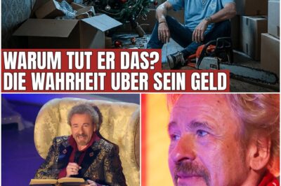 Heiligabend mit Kettensäge: Thomas Gottschalks turbulenter Umzug in die Mietwohnung – Droht nach dem Villen-Chaos der finanzielle Abstieg?