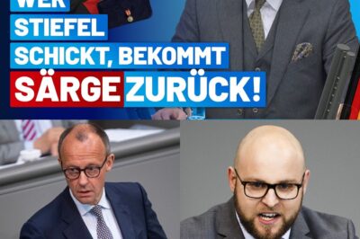 „Wer Stiefel schickt, bekommt Särge zurück!“ – Frohnmaier warnt Kanzler Merz vor Truppenentsendung in die Ukraine