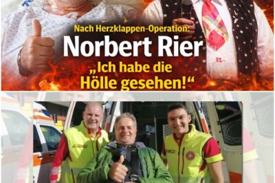 „Ich habe die Hölle gesehen“: Das dramatische Geständnis von Norbert Rier nach seiner schweren Herz-OP