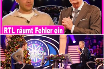 Vom Absturz zur Sensation: RTL räumt Fehler ein – Zweite Chance für „Wer wird Millionär?“-Kandidat Tom Lawenz