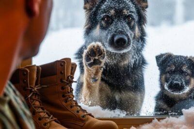 Explosive Survival Drama – Bei minus 50 Grad schleppt sich eine erschöpfte Schäferhund-Mutter mit ihren zitternden Welpen zur Hütte eines Marinesoldaten, doch was er dann entdeckt, verändert nicht nur sein Herz, sondern das Schicksal einer ganzen Gemeinschaft. Details, die alles verändern – gleich weiterlesen.