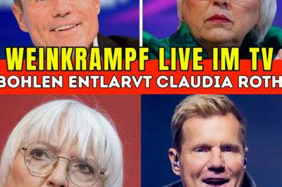 Kassensturz live im TV: Dieter Bohlen zerlegt grüne Narrative – Claudia Roth verlässt unter Tränen die Show!
