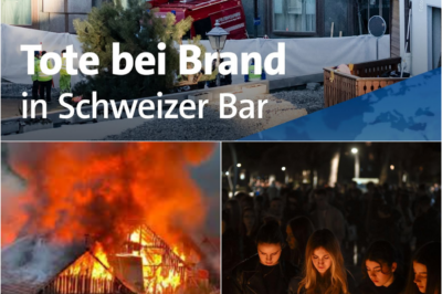 Flammeninferno in Crans-Montana: Dutzende Tote und über 100 Verletzte bei verheerender Bar-Explosion