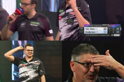 Ein Satz für die Götter im Ally Pally: Gian van Veen entzaubert sein Idol Gary Anderson in historischem Halbfinal-Krimi