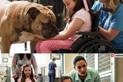 Gelähmtes kleines Mädchen trifft den aggressivsten Hund – Was dann geschah, rührte alle zu Tränen! ddddd