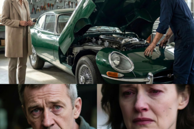 Alle sagten: Verkaufen. Doch sie brachte den Jaguar E-Type ihres toten Mannes in diese Werkstatt dddđ