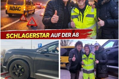 Drama auf der A8: Olaf der Flipper und Tochter Pia stranden nach Schlagerbooom – Ein Held namens Jürgen rettet das Neujahr!