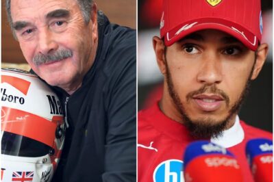 Nigel Mansell gesture speaks volumes as Lewis Hamilton gift sold to help raise huge figure